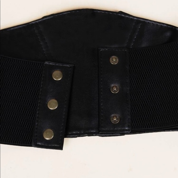 Black Corset Belt Steampunk New - Picture 8 of 14